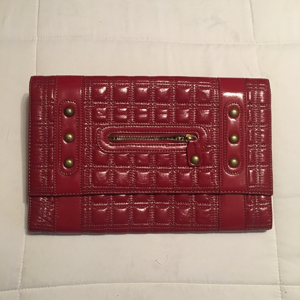 Super cute red clutch
